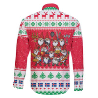 Iceland Christmas Family Matching Short Sleeve Bodycon Dress and Hawaiian Shirt Icelandic Yule Lads LT19