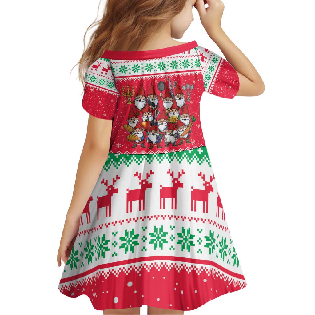 Iceland Christmas Family Matching Summer Maxi Dress and Hawaiian Shirt Icelandic Yule Lads LT19