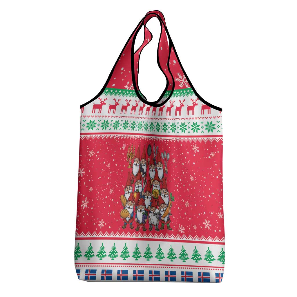 Iceland Christmas Grocery Bag Icelandic Yule Lads - Wonder Print Shop