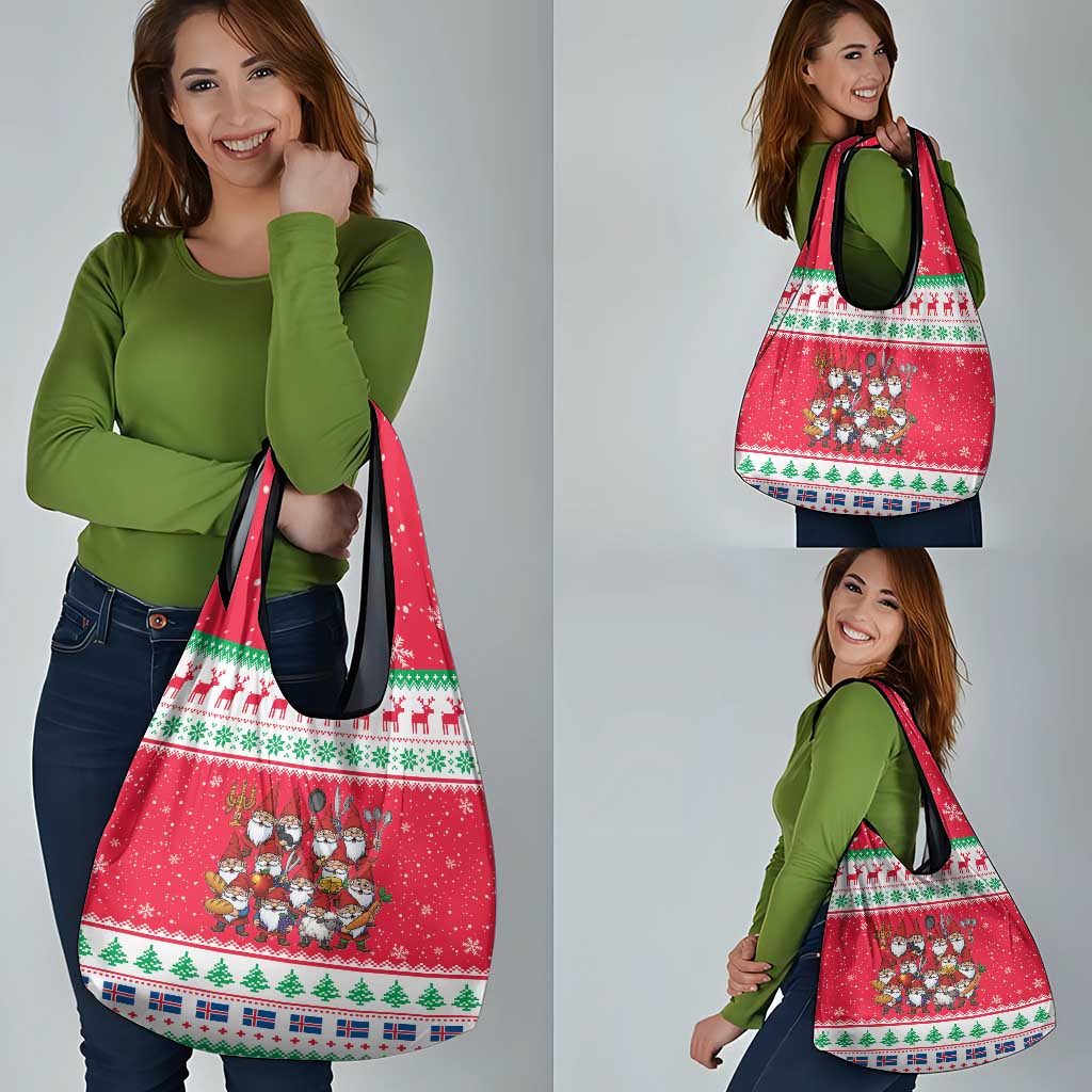 Iceland Christmas Grocery Bag Icelandic Yule Lads - Wonder Print Shop