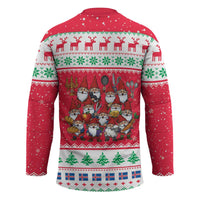 Iceland Christmas Hockey Jersey Icelandic Yule Lads LT19