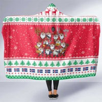 Iceland Christmas Hooded Blanket Icelandic Yule Lads - Wonder Print Shop