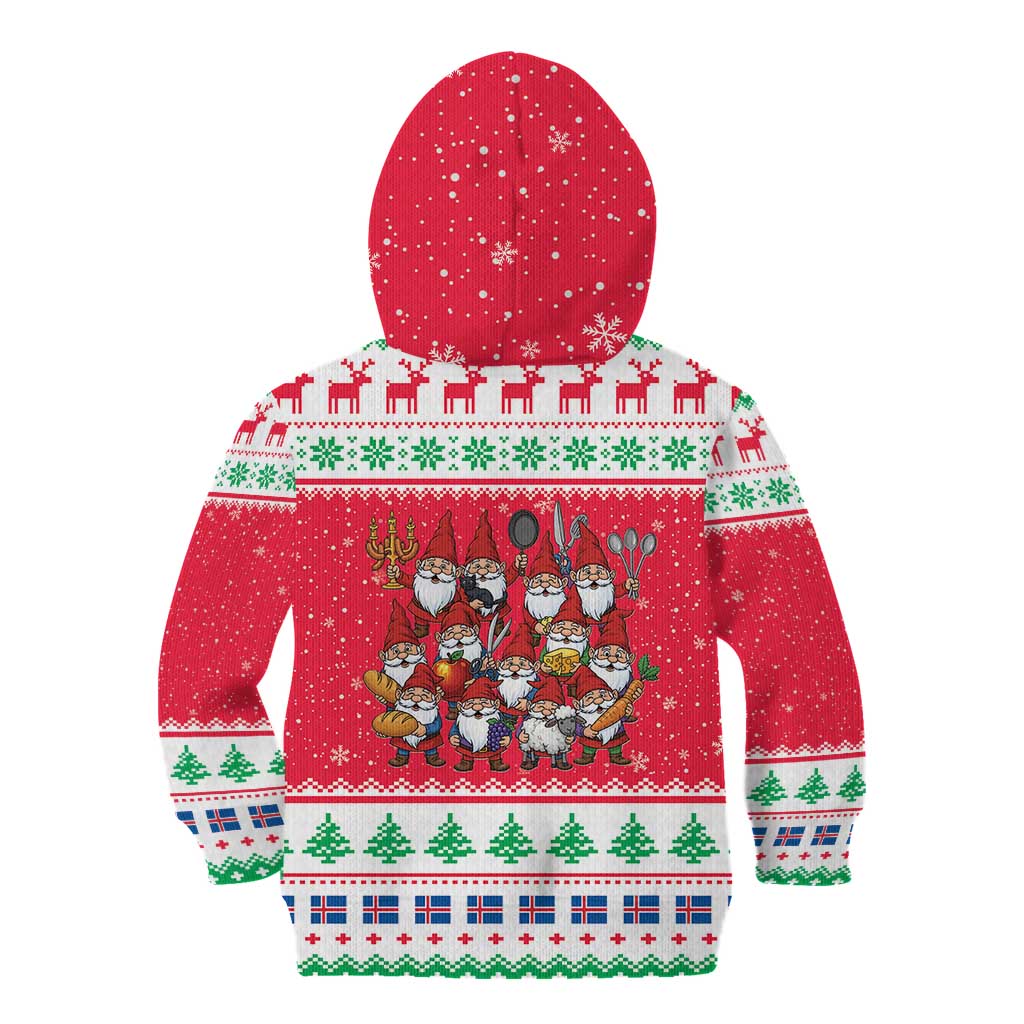 Iceland Christmas Kid Hoodie Icelandic Yule Lads LT19