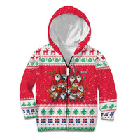 Iceland Christmas Kid Hoodie Icelandic Yule Lads LT19