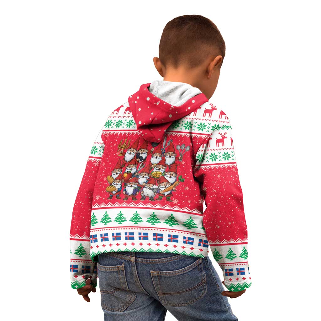 Iceland Christmas Kid Hoodie Icelandic Yule Lads LT19