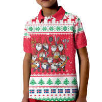 Iceland Christmas Kid Polo Shirt Icelandic Yule Lads LT19