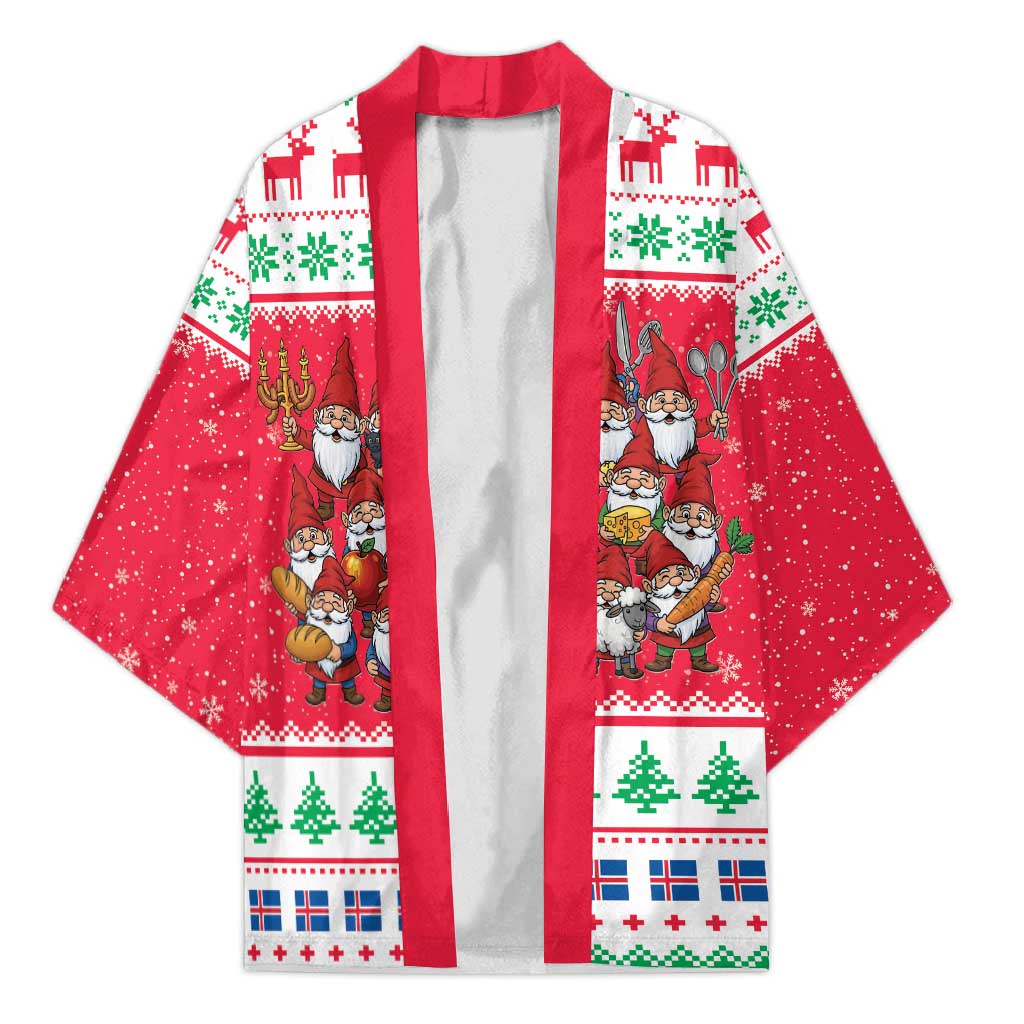 Iceland Christmas Kimono Icelandic Yule Lads LT19