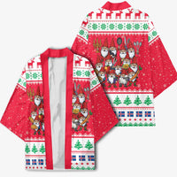 Iceland Christmas Kimono Icelandic Yule Lads LT19
