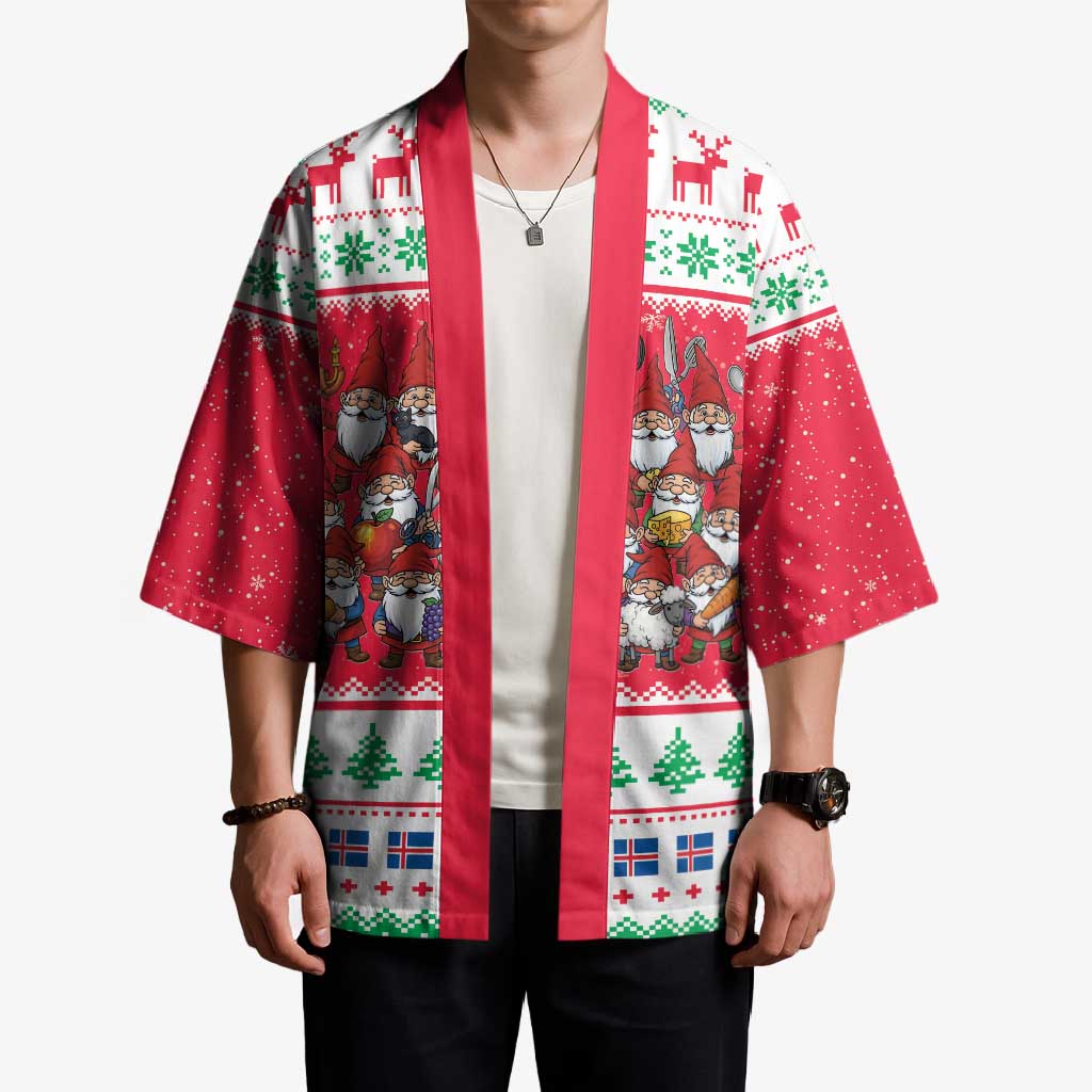 Iceland Christmas Kimono Icelandic Yule Lads LT19