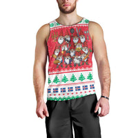 Iceland Christmas Men Tank Top Icelandic Yule Lads LT19