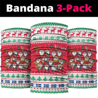 Iceland Christmas Neck Gaiter Icelandic Yule Lads LT19