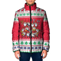 Iceland Christmas Padded Jacket Icelandic Yule Lads LT19