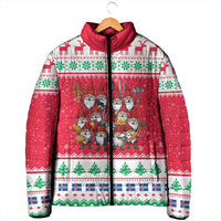 Iceland Christmas Padded Jacket Icelandic Yule Lads LT19