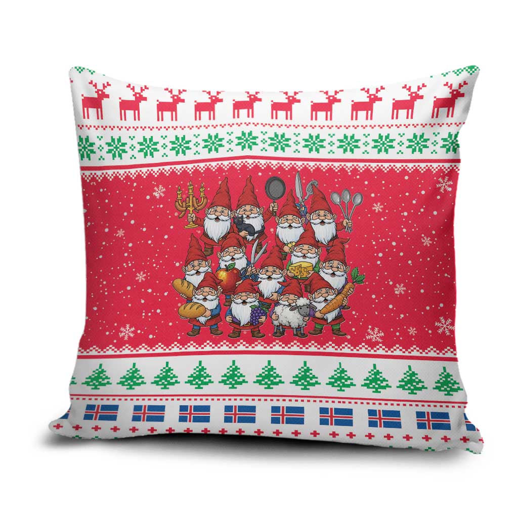 Iceland Christmas Pillow Cover Icelandic Yule Lads - Wonder Print Shop