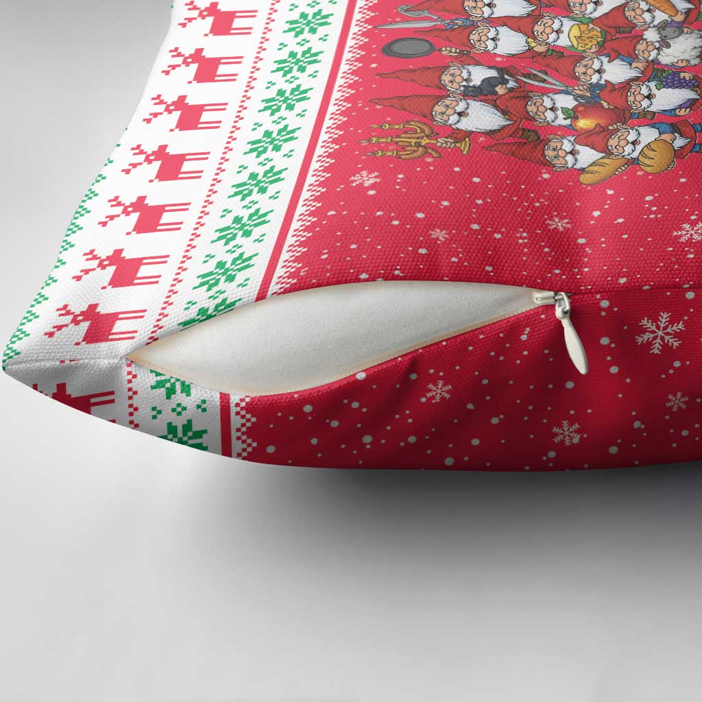 Iceland Christmas Pillow Cover Icelandic Yule Lads - Wonder Print Shop