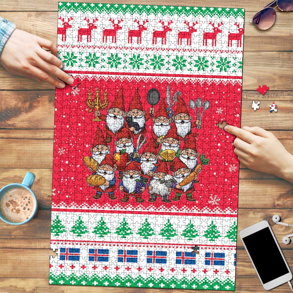 Iceland Christmas Puzzle Icelandic Yule Lads - Wonder Print Shop