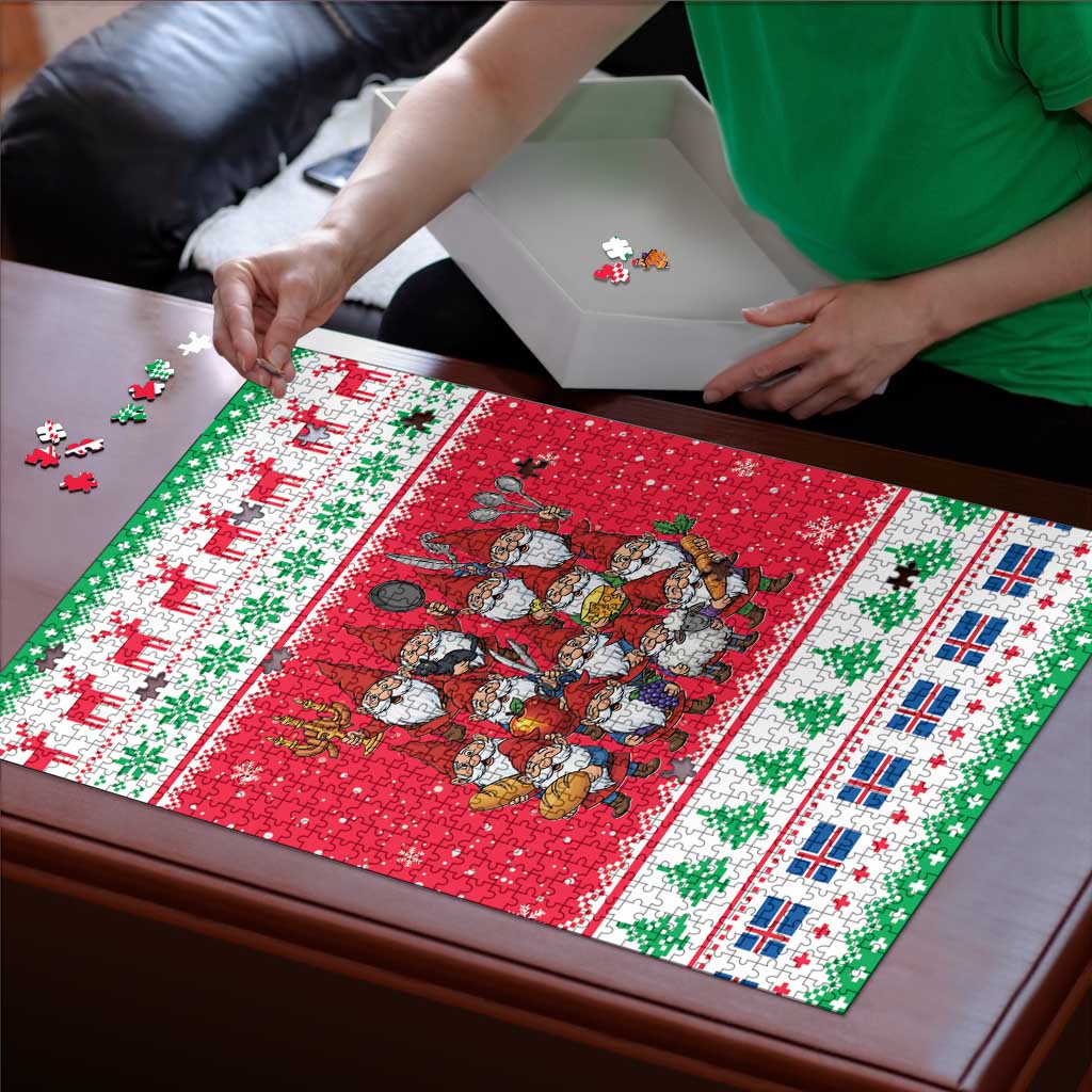 Iceland Christmas Puzzle Icelandic Yule Lads - Wonder Print Shop