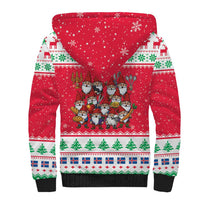 Iceland Christmas Sherpa Hoodie Icelandic Yule Lads LT19