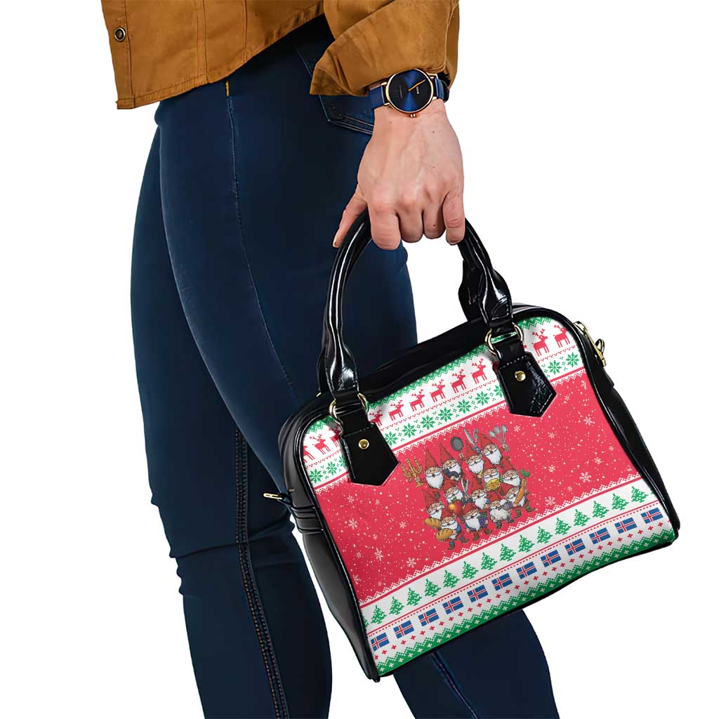 Iceland Christmas Shoulder Handbag Icelandic Yule Lads - Wonder Print Shop