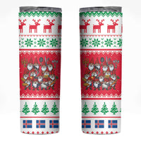 Iceland Christmas Skinny Tumbler Icelandic Yule Lads - Wonder Print Shop