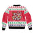 Iceland Christmas Sleeve Zip Bomber Jacket Icelandic Yule Lads LT19