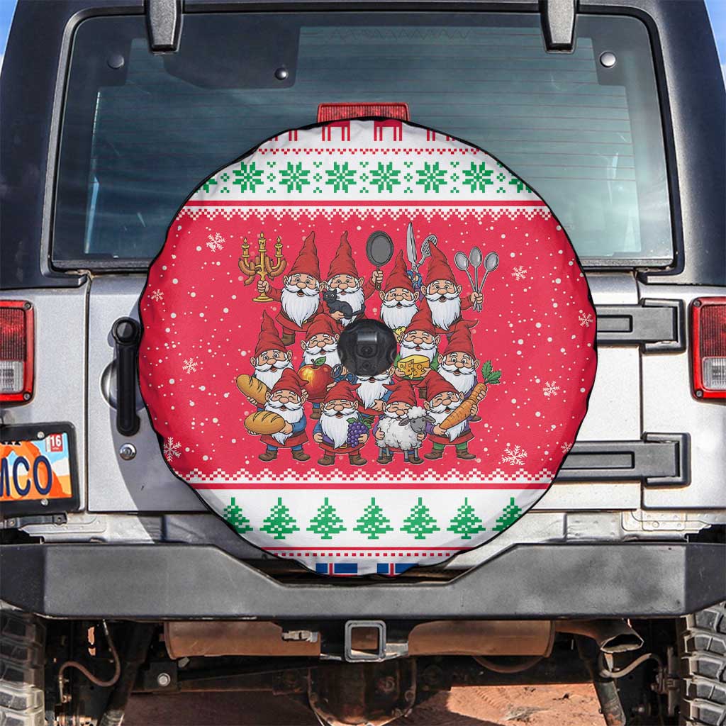 Iceland Christmas Spare Tire Cover Icelandic Yule Lads - Wonder Print Shop