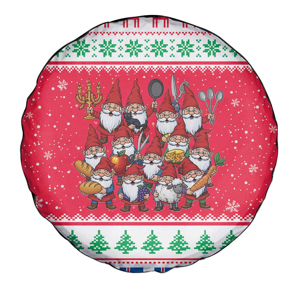 Iceland Christmas Spare Tire Cover Icelandic Yule Lads - Wonder Print Shop