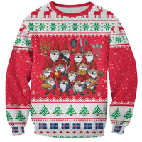 Iceland Christmas Sweatshirt Icelandic Yule Lads LT19