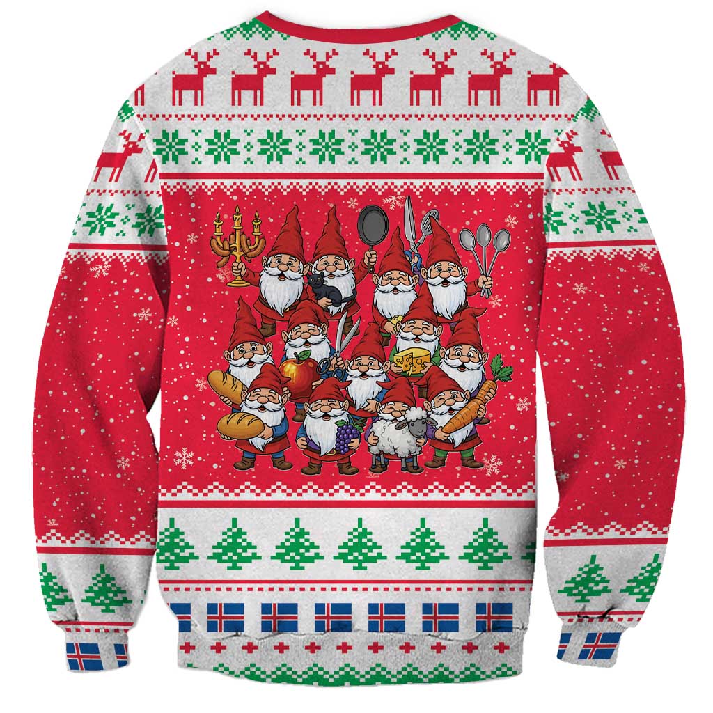 Iceland Christmas Sweatshirt Icelandic Yule Lads LT19