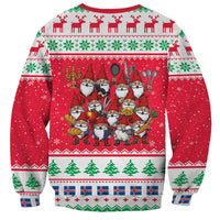 Iceland Christmas Sweatshirt Icelandic Yule Lads LT19