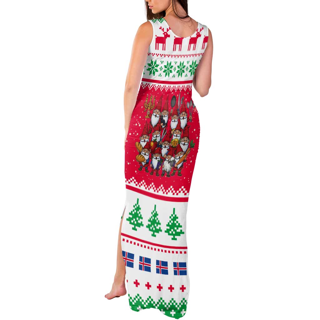 Iceland Christmas Tank Maxi Dress Icelandic Yule Lads LT19