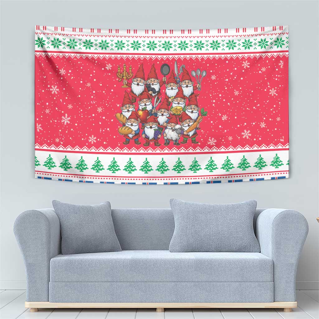 Iceland Christmas Tapestry Icelandic Yule Lads - Wonder Print Shop