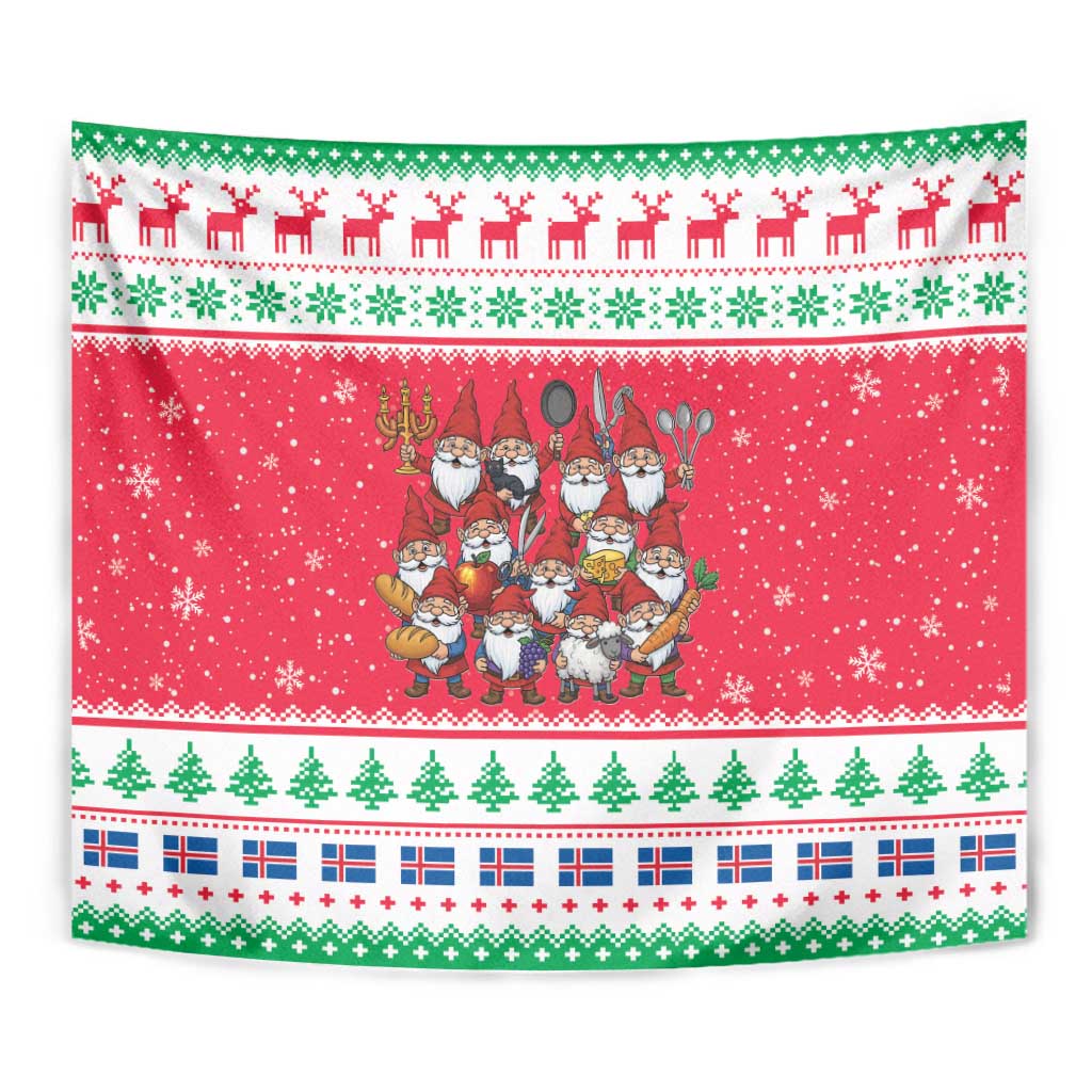 Iceland Christmas Tapestry Icelandic Yule Lads - Wonder Print Shop