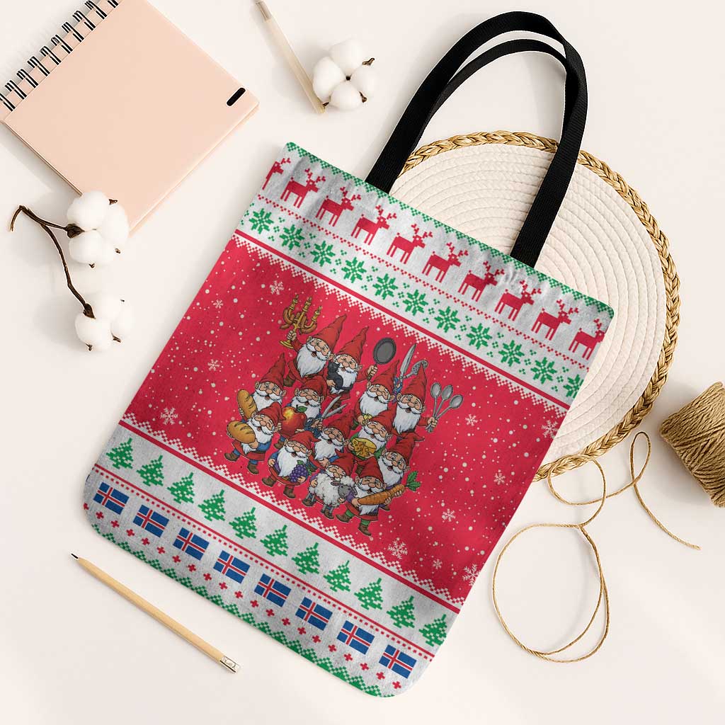 Iceland Christmas Tote Bag Icelandic Yule Lads - Wonder Print Shop