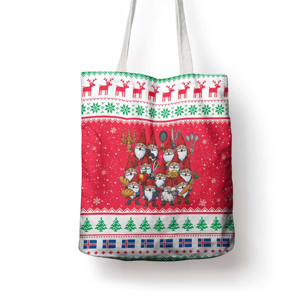 Iceland Christmas Tote Bag Icelandic Yule Lads - Wonder Print Shop