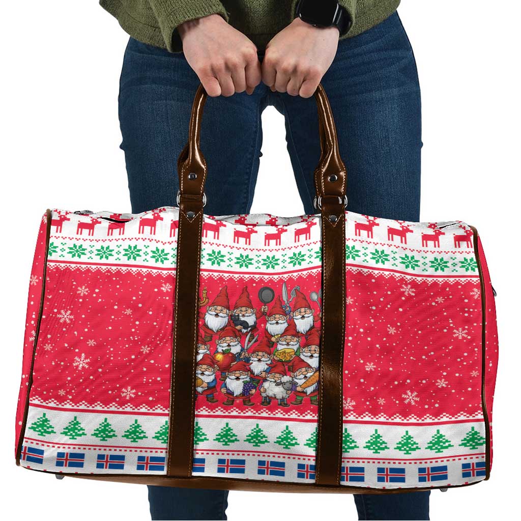 Iceland Christmas Travel Bag Icelandic Yule Lads - Wonder Print Shop