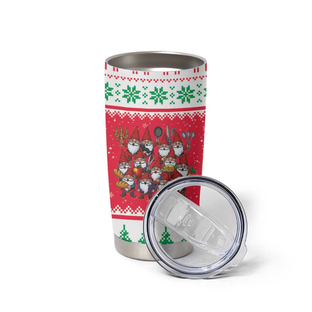 Iceland Christmas Tumbler Cup Icelandic Yule Lads - Wonder Print Shop