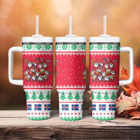 Iceland Christmas Tumbler With Handle Icelandic Yule Lads - Wonder Print Shop
