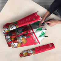 Iceland Christmas Umbrella Icelandic Yule Lads - Wonder Print Shop