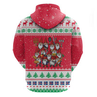 Iceland Christmas Zip Hoodie Icelandic Yule Lads LT19