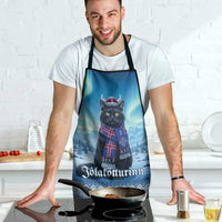 Iceland Christmas Apron Icelandic Yule Cat - Wonder Print Shop