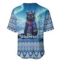 Iceland Christmas Baseball Jersey Icelandic Yule Cat LT19