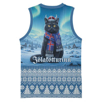 Iceland Christmas Basketball Jersey Icelandic Yule Cat LT19