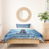 Iceland Christmas Bedding Set Icelandic Yule Cat - Wonder Print Shop