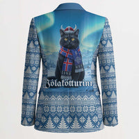 Iceland Christmas Blazer Icelandic Yule Cat LT19