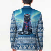 Iceland Christmas Blazer Icelandic Yule Cat LT19