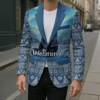 Iceland Christmas Blazer Icelandic Yule Cat LT19