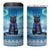 Iceland Christmas 4 in 1 Can Cooler Tumbler Icelandic Yule Cat - Wonder Print Shop