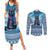 Iceland Christmas Couples Matching Summer Maxi Dress and Long Sleeve Button Shirt Icelandic Yule Cat LT19