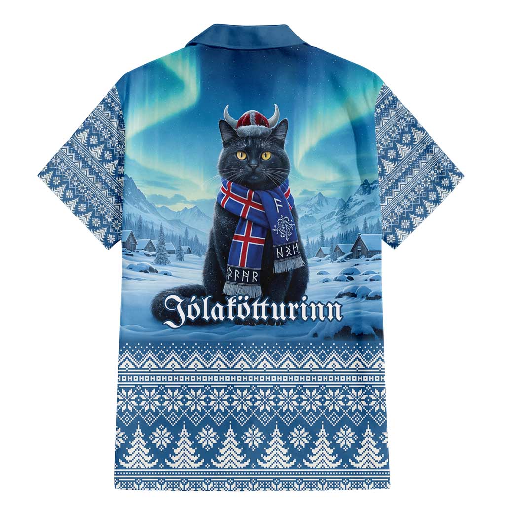 Iceland Christmas Family Matching Mermaid Dress and Hawaiian Shirt Icelandic Yule Cat LT19